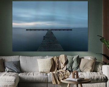 Grevelingenmeer steiger van Leo Kramp Fotografie