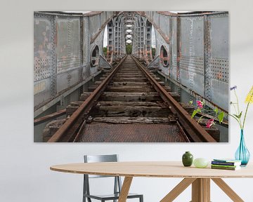 Eisenbahnbrücke von Jack van der Spoel