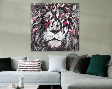 Le Lion Gladiateur sur Kathleen Artist Fine Art