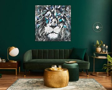 Le Lion Gladiateur sur Kathleen Artist Fine Art