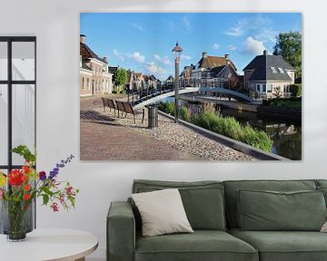Avond in Kollum, Friesland, Nederland van Imladris Images