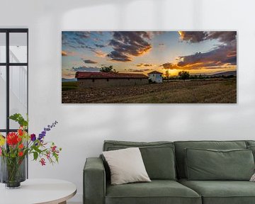 Sunset, Sunset at Şuhut, Şuhut (district), Şuhut (city), Afyonkarahisar (district), Landscape art, L
