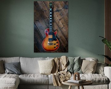 Gibson Les Paul Custom 1974 Cherry Sunburst Elektrische Gitaar van Thijs van Laarhoven