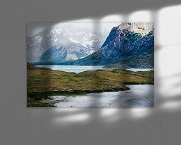 Lago Grey und Torres del Paine Bergmassiv