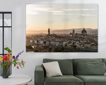 Vue de la vieille ville de Florence