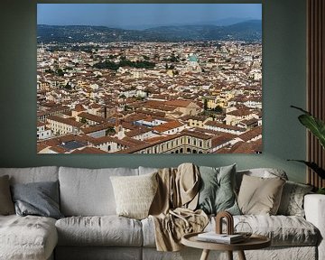 Roofs of Florence by Shanti Hesse