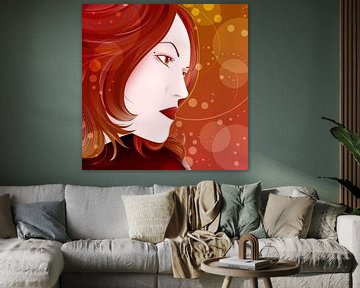 Bella Donna I by Mixed media vector arts