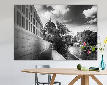 Berlin Cathedral black white by Frank Andree