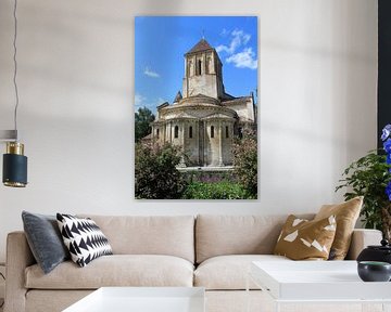 St Hilaire kerk, Melle, Deux-Sevres, Frankrijk van Imladris Images