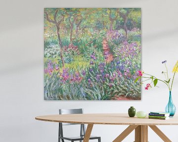 The Artist’s Garden in Giverny, Claude Monet