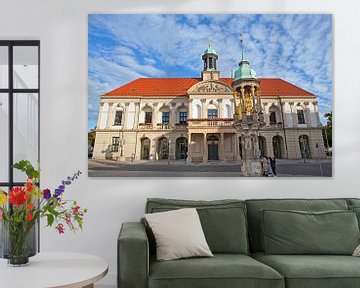 Magdeburg - Rathaus und Magdeburger Reiter von t.ART