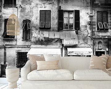Old house facade Italy by Frank Andree