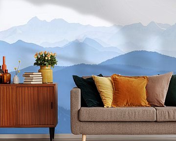 Alpine silhouette by Achim Thomae Photography