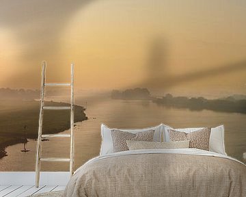 IJssel sunrise panorama by Sjoerd van der Wal Photography