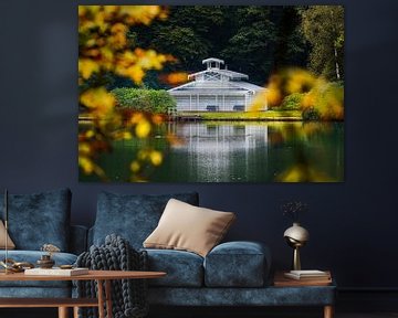 Teahouse on the waterfront in the palace park in Apeldoorn by Fotografiecor .nl