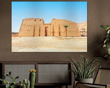 Tempel van Ramses III van Manjik Pictures