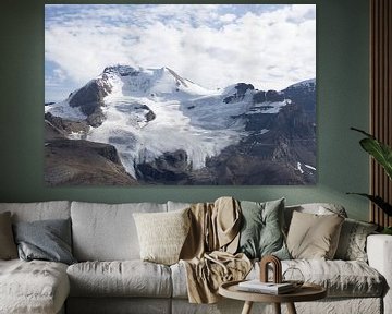 Mount Athabasca mit Gletscher von Tobias Toennesmann