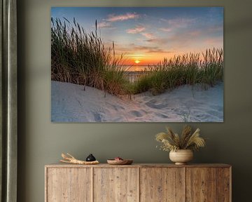 Texel - Beach Paal 28 - beautiful sunset