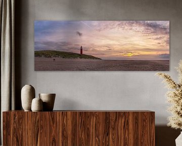 Texel Lighthouse sunset xxl