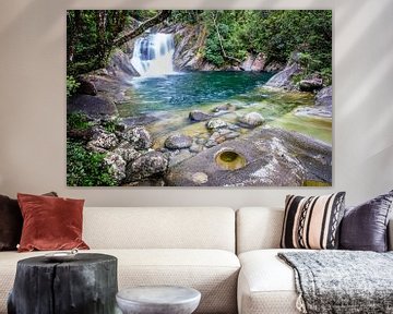 Josephine Falls waterval van Erwin Blekkenhorst