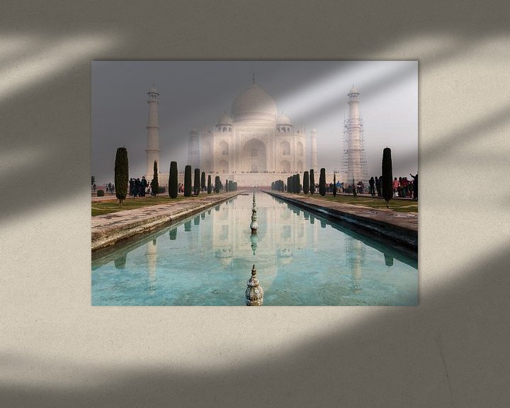 Beispiel: Reflektion des Taj Mahal von Shanti Hesse
