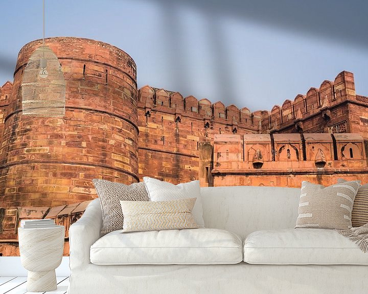 Beispiel fototapete: Rotes Fort in Agra von Shanti Hesse
