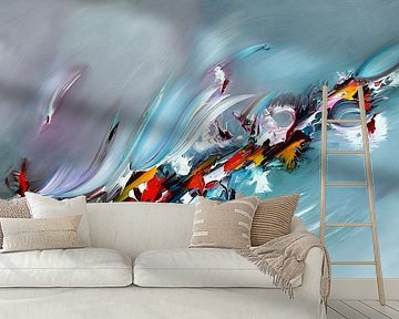 Blau von Gena Theheartofart