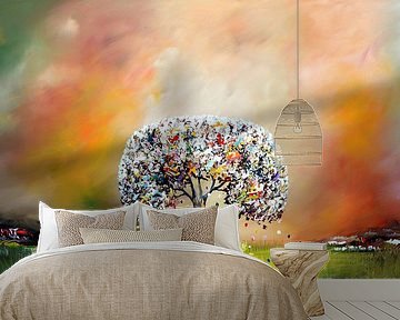 Baum des Lebens von Gena Theheartofart