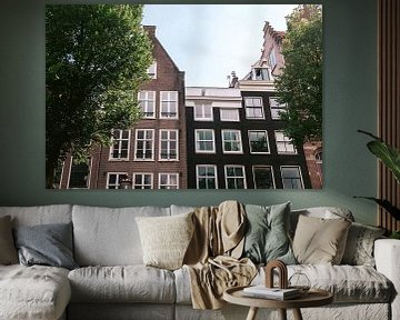 Amsterdamer Grachtenhäuser von Lindy Schenk-Smit