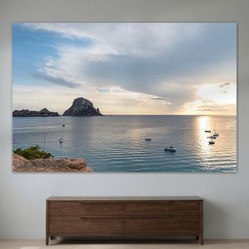 Sunset Cala d'hort Ibiza, Es Vedra