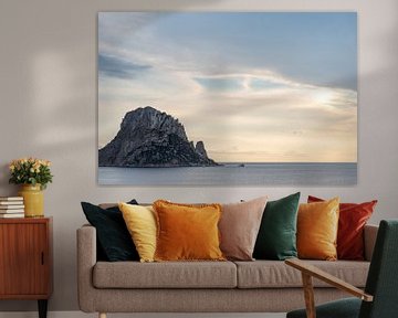 Zonsondergang Cala d'hort Ibiza, Es Vedra van Danielle Bosschaart