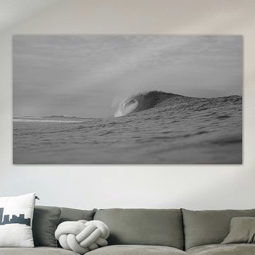 Kleine, hohle Welle in Südfrankreich