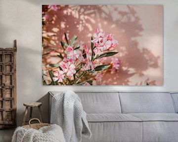 Mur de fleurs avec ombre sur shanine Roosingh