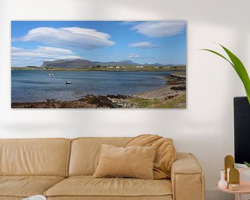 Lensvormige wolk bij Bunessan, Isle of Mull, Schotland van Imladris Images