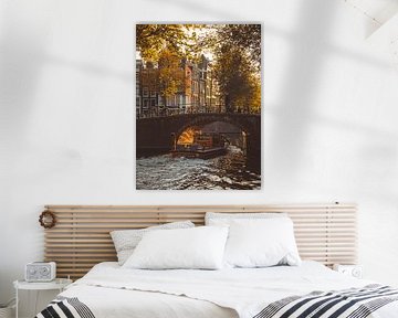 Leidsegracht en automne #5 sur Roger Janssen