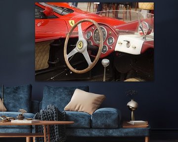 Classic Ferrari interieur van Joost Prins Photograhy