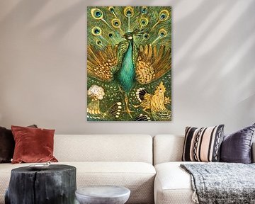 Peacock by Gisela- Art for You