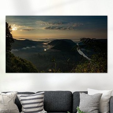 La très célèbre Saarschleife