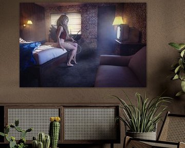 De motel kamer van Arjen Roos