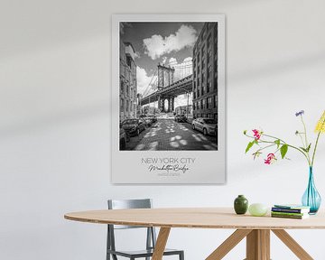 In focus: NEW YORK CITY Manhattan Bridge by Melanie Viola