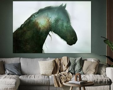 friesisches Pferd "Waldpferd" von Kim van Beveren