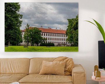 Paysage de parc à couper le souffle au château d'Elisabethenburg sur Oliver Hlavaty