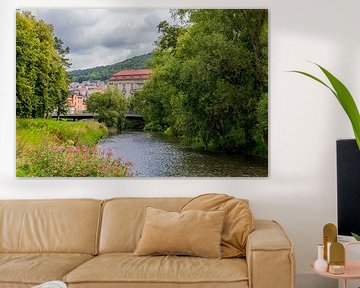 Paysage de parc à couper le souffle au château d'Elisabethenburg sur Oliver Hlavaty