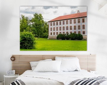 Paysage de parc à couper le souffle au château d'Elisabethenburg sur Oliver Hlavaty