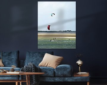 kitesurfing Terschelling by Jessica Berendsen