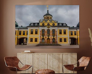 Bienvenue au palais du Belvédère dans la ville classique de Weimar. sur Oliver Hlavaty