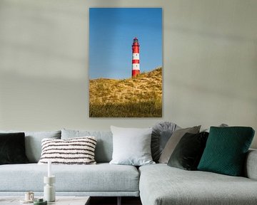 Vuurtoren op Amrum van Conny Pokorny