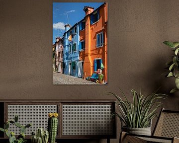 Gekleurde huizen in Burano (16)