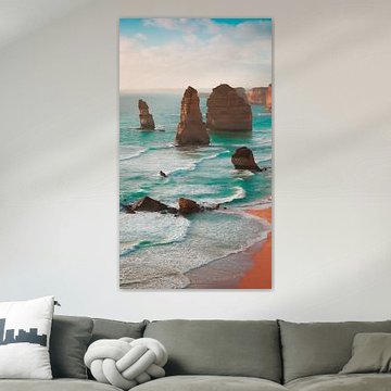 Twaalf Apostelen in de zonsondergang