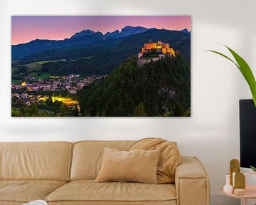 Burg Hohenwerfen, Österreich von Henk Meijer Photography